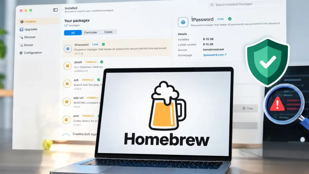 Homebrew 7.0.0 добавя вграден скенер за уязвимости и по-силна изолация на пакети