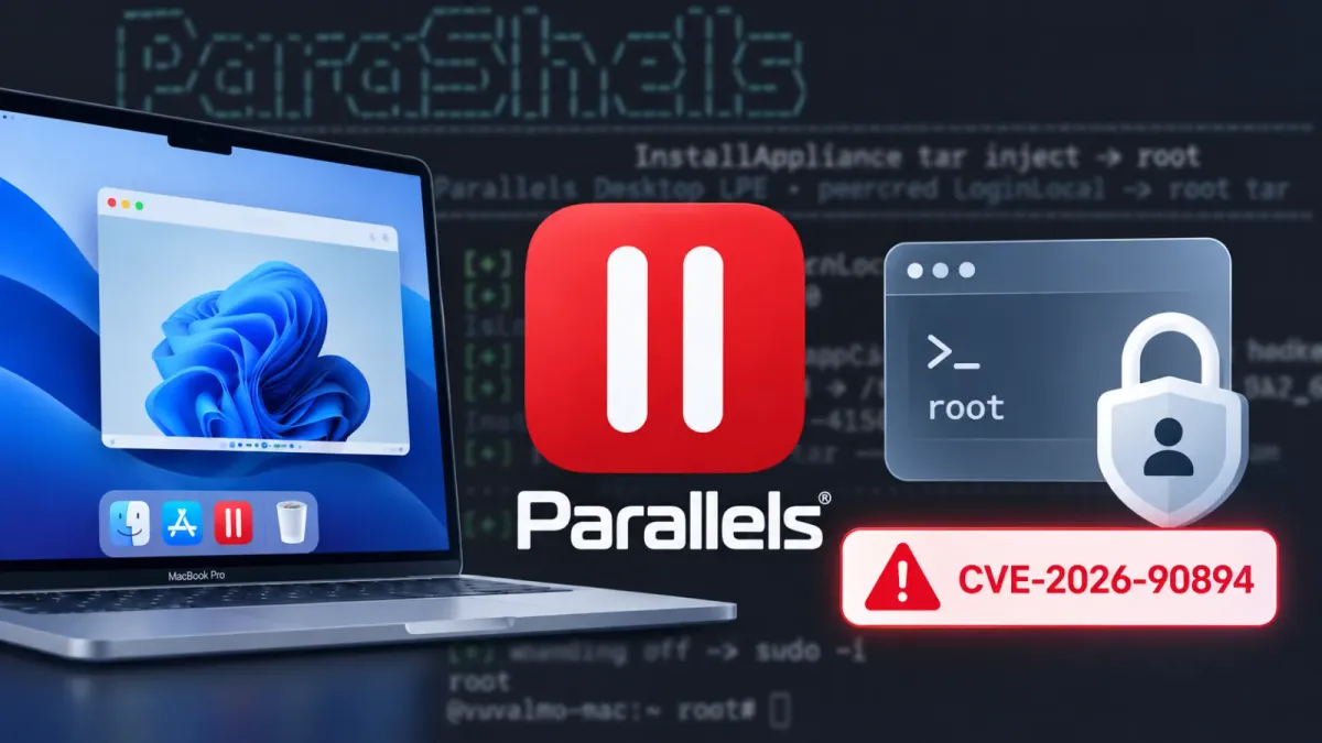 Уязвимост в Parallels Desktop позволява на потребители без администраторски права в Mac да изпълняват код като root