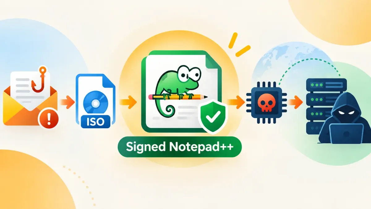 Хакерите от PAPERMILL злоупотребяват с легитимно подписан Notepad++, за да внедрят VenomRAT при атаки с данъчни проверки