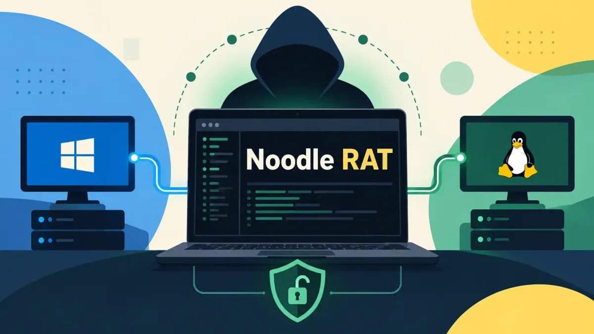 Хакери използват междуплатформения троянец Noodle RAT за таен контрол над системи с Windows и Linux