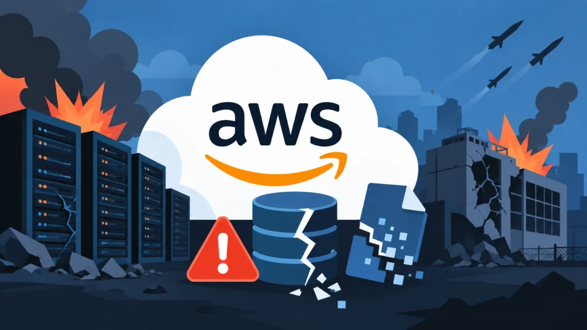 AWS заяви, че част от облачните данни не могат да бъдат възстановени след щети от военни действия върху центровете за данни