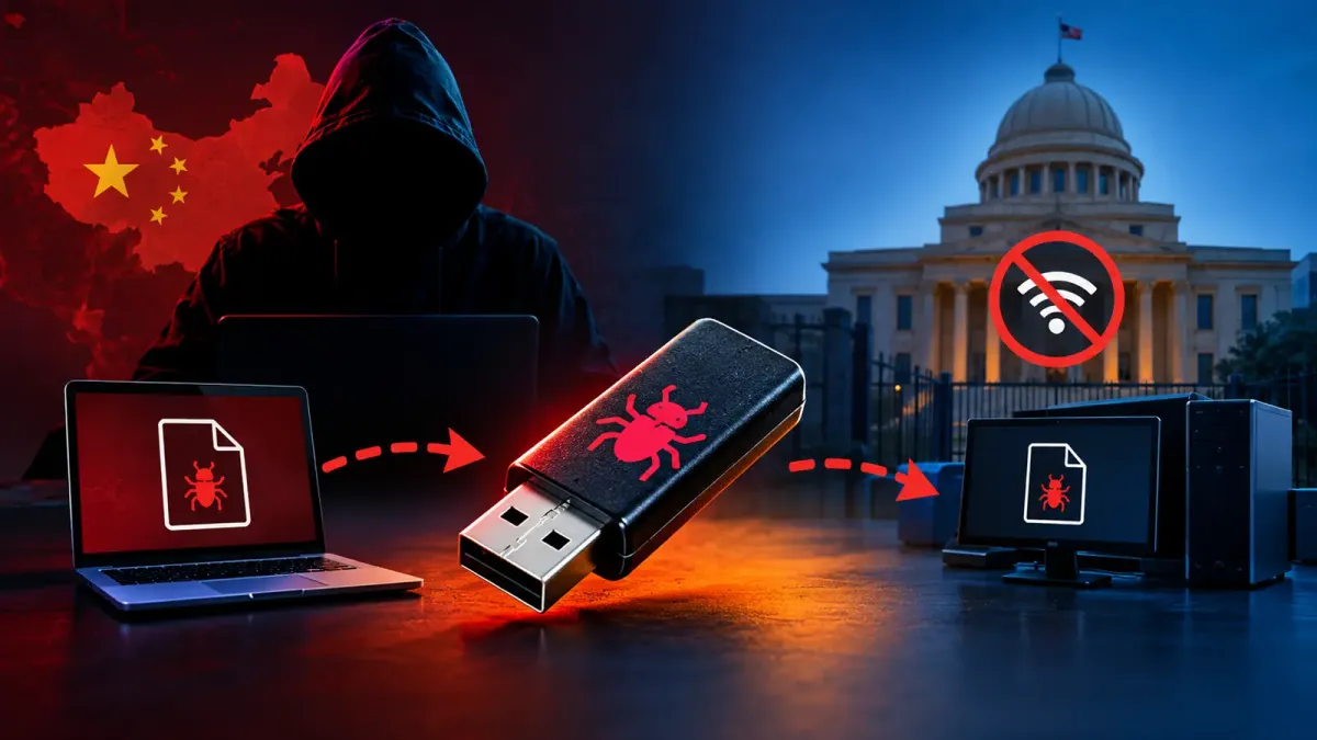 APT36 използва зловреден код, разпространяващ се чрез USB, за достъп до изолирани правителствени мрежи