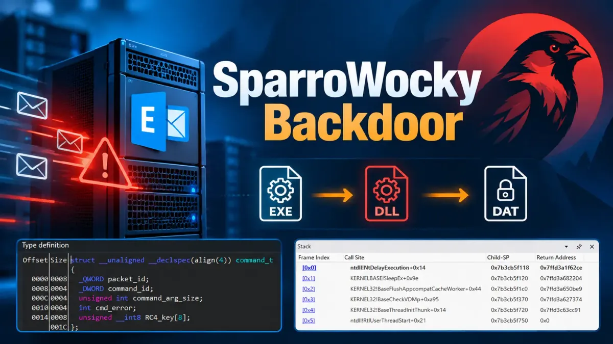 FamousSparrow експлоатира достъпни през интернет Exchange сървъри, за да инсталира задна врата SparroWocky