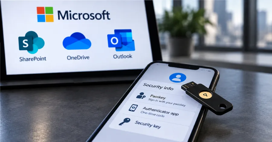 Атакуващи използват фишинг с Passkey за отвличане на облачни профили в Microsoft и източване на данни
