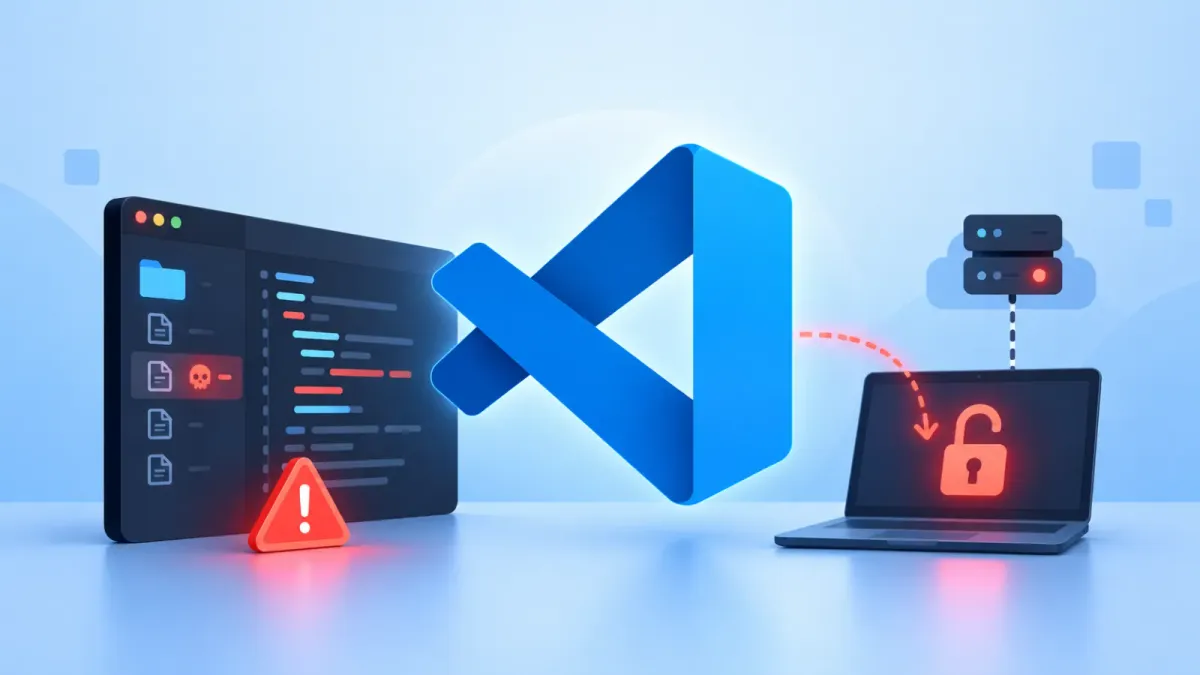 Само едно кликване в зловреден проект във VS Code може да даде на атакуващите постоянен достъп до компютъра ви