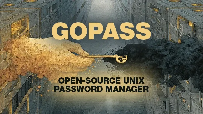 Gopass мениджър на пароли
