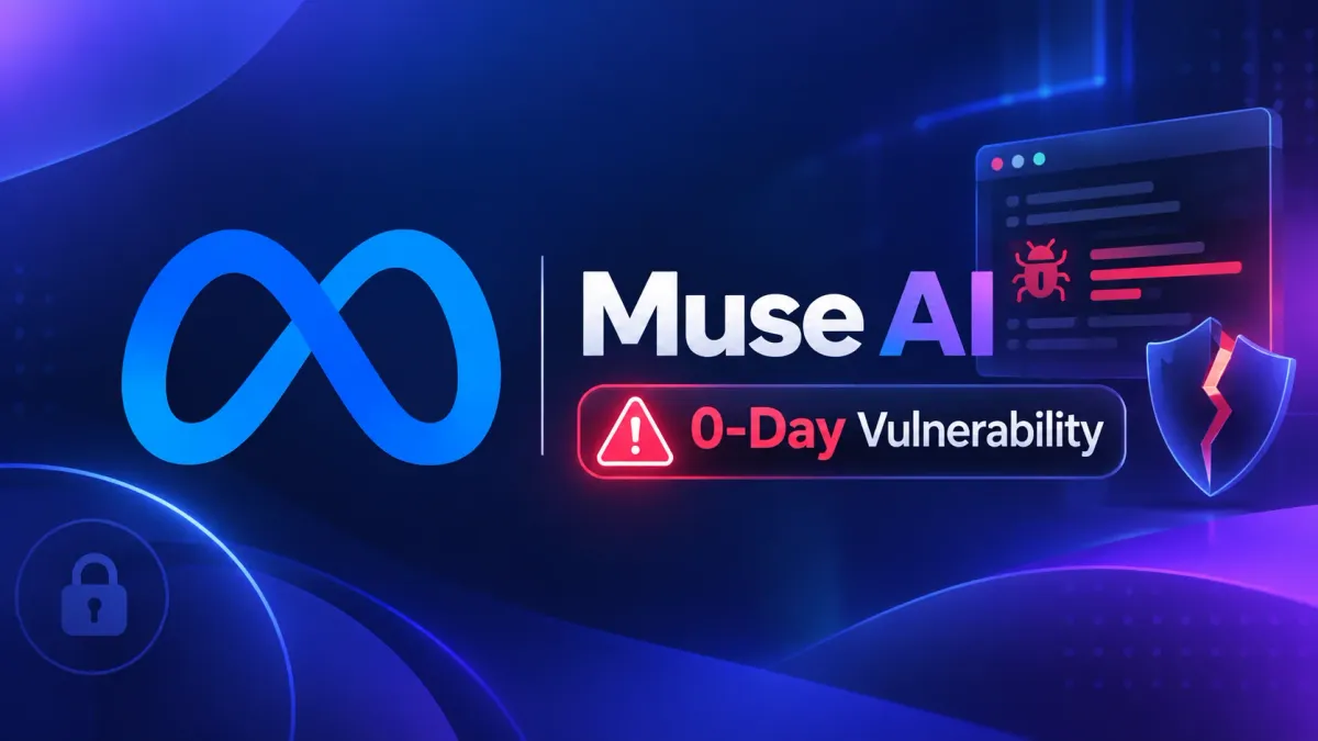 Zero-day уязвимост в AI асистента Muse на Meta позволява на атакуващи да компрометират инструмента и да инжектират зловреден код