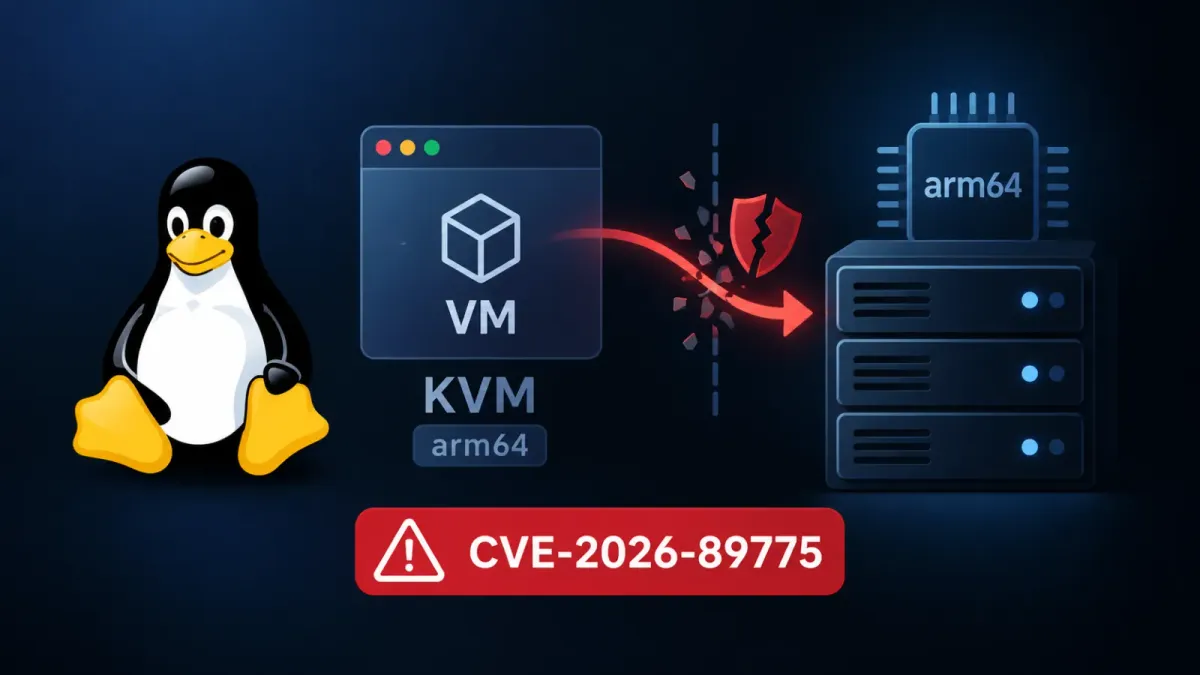 Уязвимост в Linux KVM/arm64 позволява на атакуващите да избягат от виртуални машини и да получат достъп до хоста