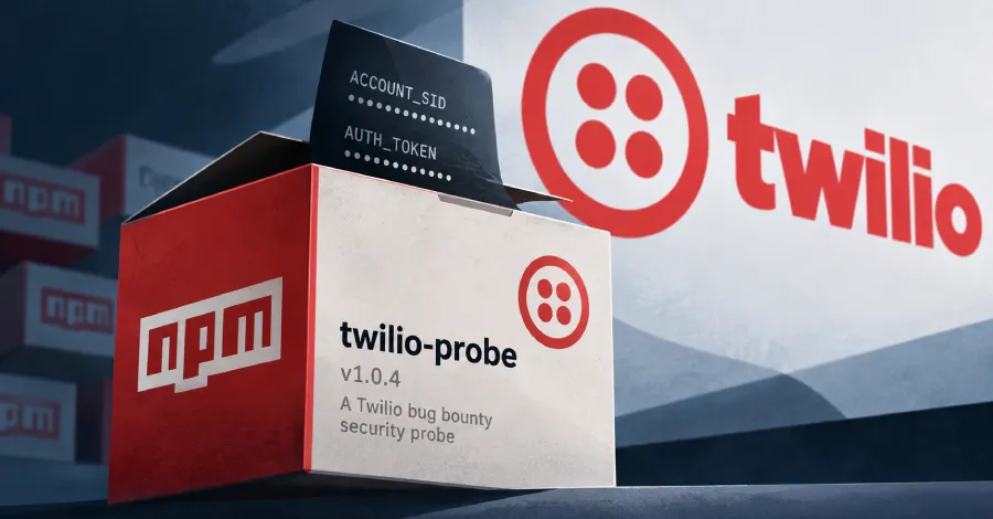 Зловреден npm пакет се представя за сондиране за уязвимости в Twilio и може да източва идентификационни данни
