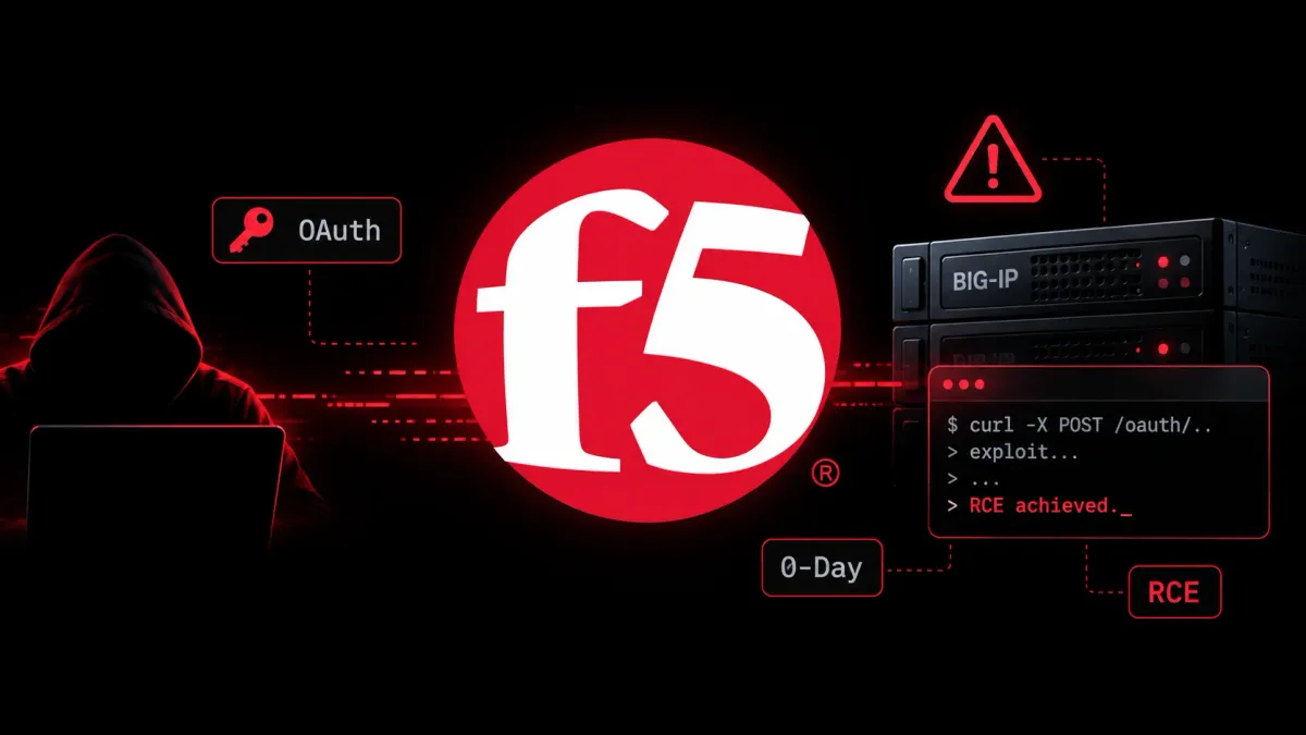 Хакери експлоатират 0-day уязвимост в F5 BIG-IP OAuth сървър за отдалечено изпълнение на код
