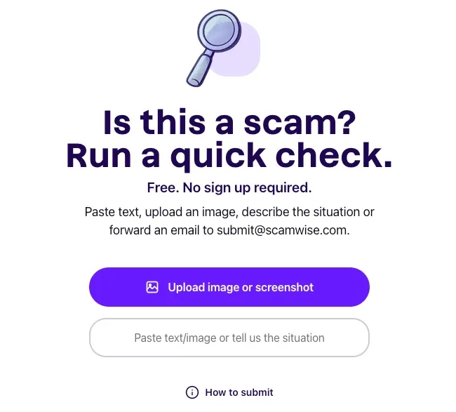 Savi Scamwise
