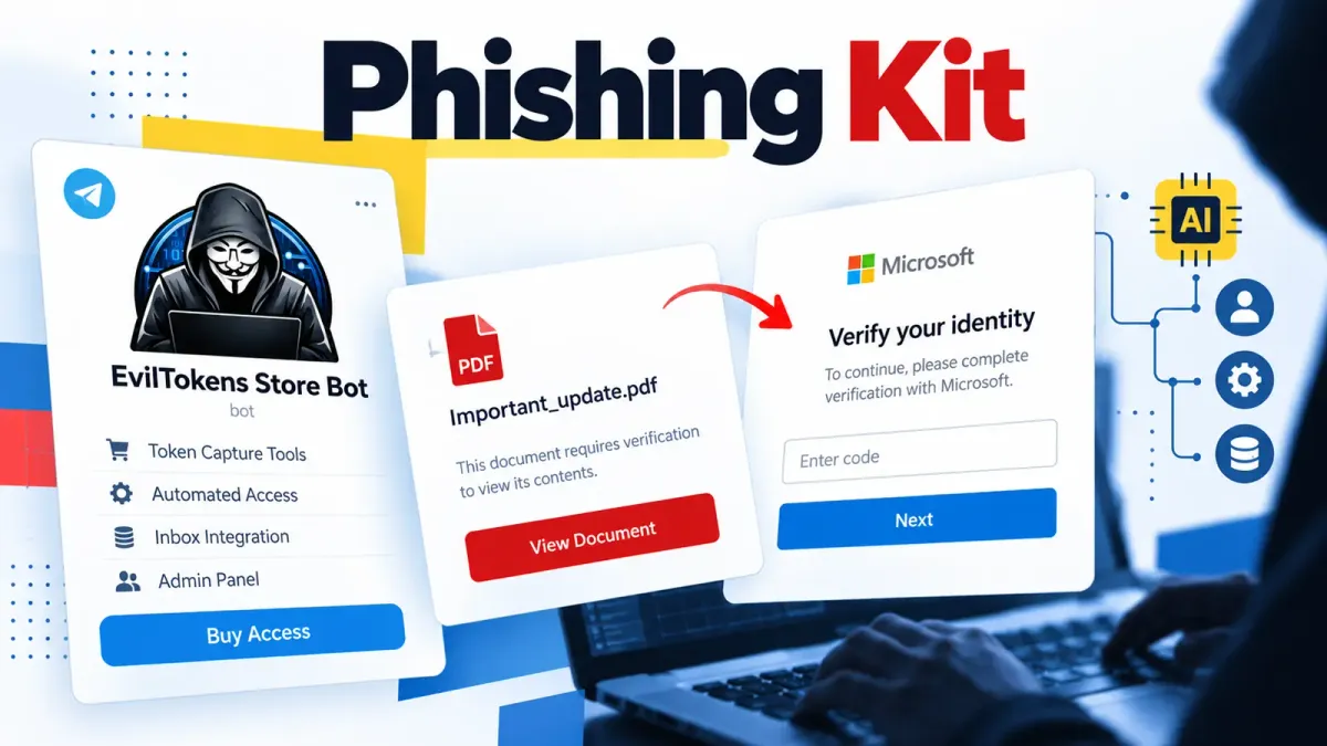 Фишинг комплектът, който превърна входа в Microsoft в захранвана от изкуствен интелект машина за измами