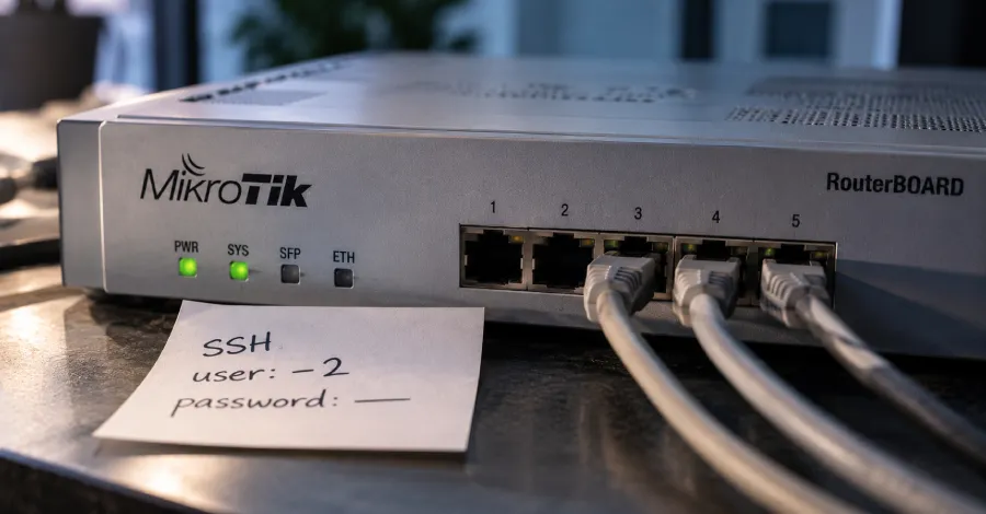 Веригата MikroTrick позволява на атакуващи да поемат пълен контрол над рутери MikroTik без парола или SSH ключ