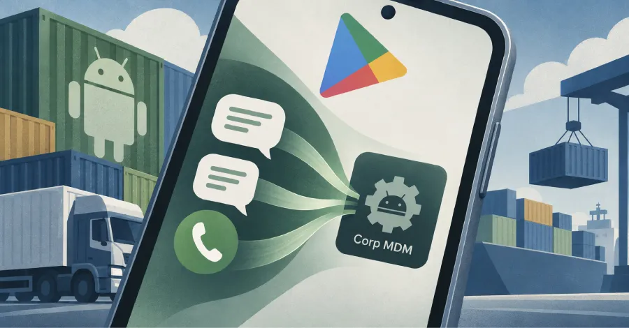 Шпионски софтуер Corp MDM насочва атаки срещу логистични компании, краде нови SMS съобщения и пренасочва обаждания