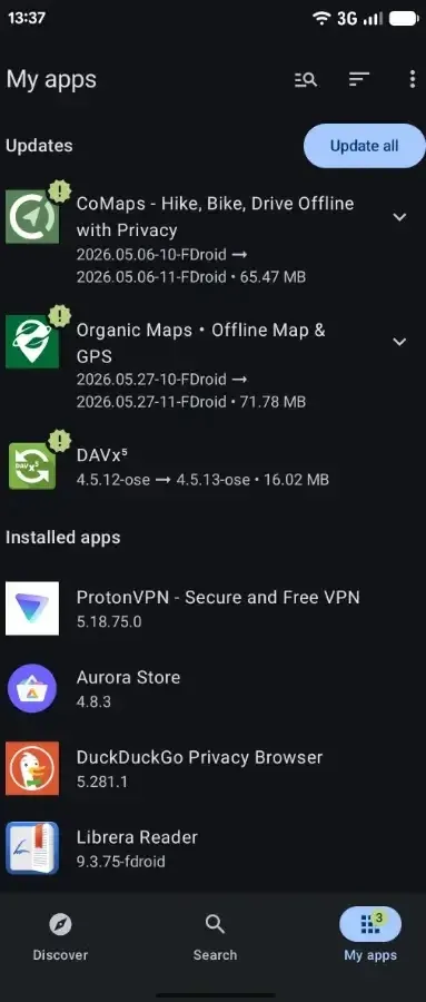 F-Droid 2.0 оптимизира функциите за по-лесна поддръжка (източник: f-droid)