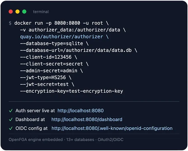 сървър за автентификация с отворен код