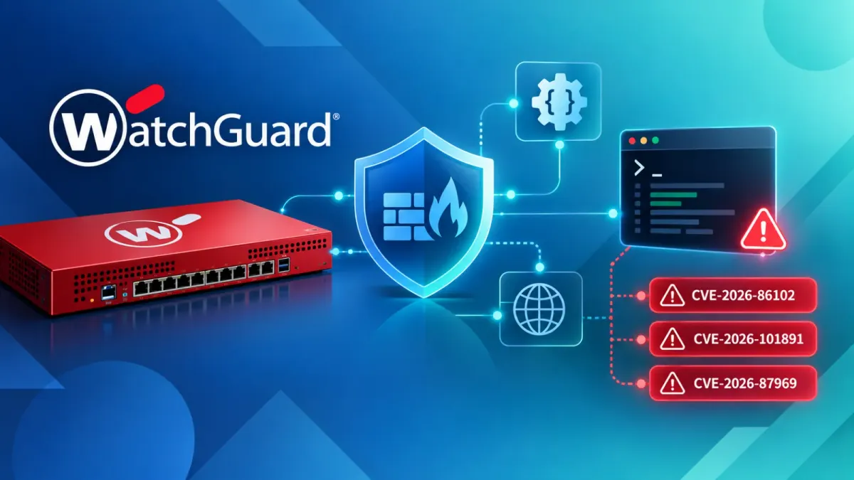 Критични уязвимости в API на WatchGuard позволяват атаки за изпълнение на команди