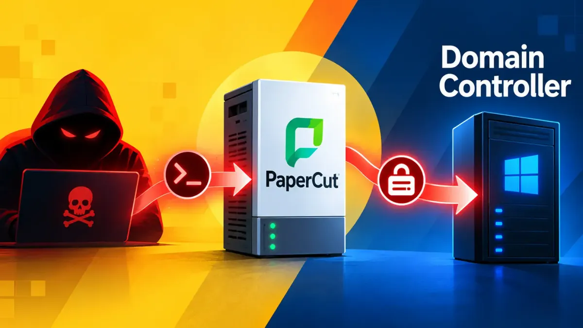 Хакери превърнаха сървър за печатане PaperCut в път към домейн контролера