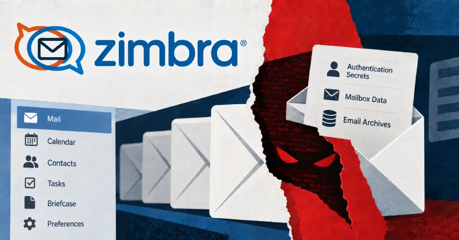 Атакуващи се възползват от уязвимост в Zimbra, за да внедряват web shell-ове и да събират данни за автентификация
