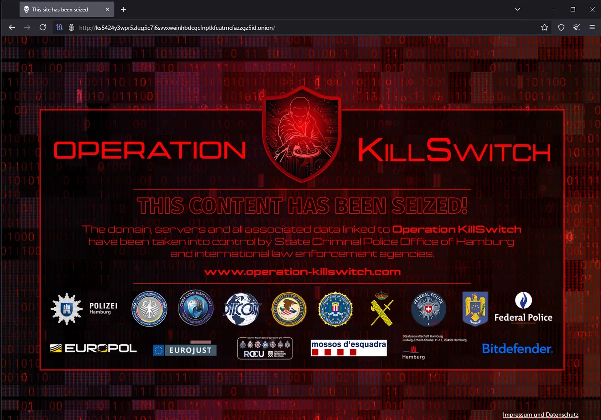 Конфискуван сайт за изтичане на данни на KillSec
