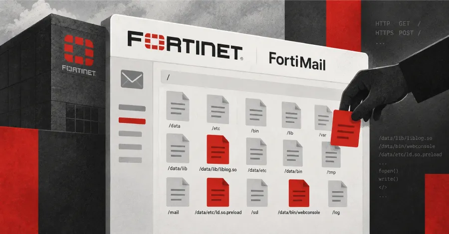 Критична zero-day уязвимост във FortiMail, експлоатирана при атаки, позволява неаутентифициран запис на файлове