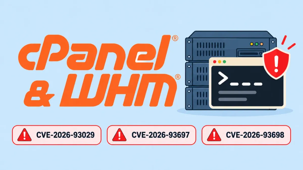Множество уязвимости в cPanel/WHM позволяват изпълнение на произволни команди на сървъра