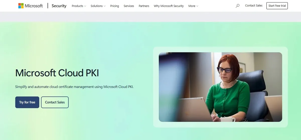 Microsoft — Най-добра комбинирана PKI за устройства