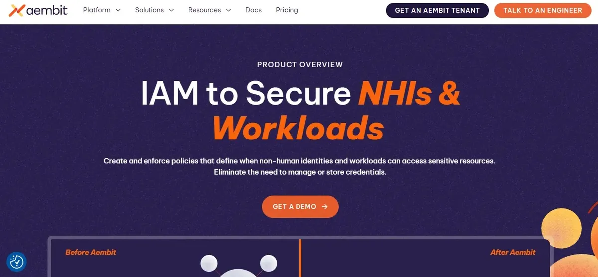 Aembit — Най-добро Workload IAM за достъп без тайни