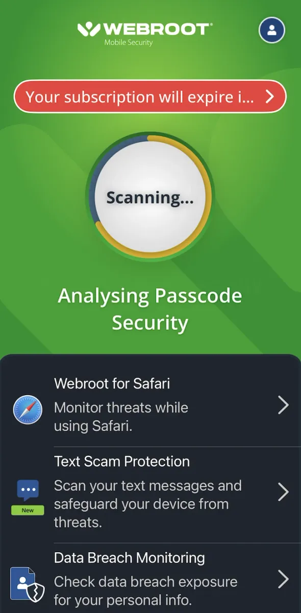 Webroot Mobile Security