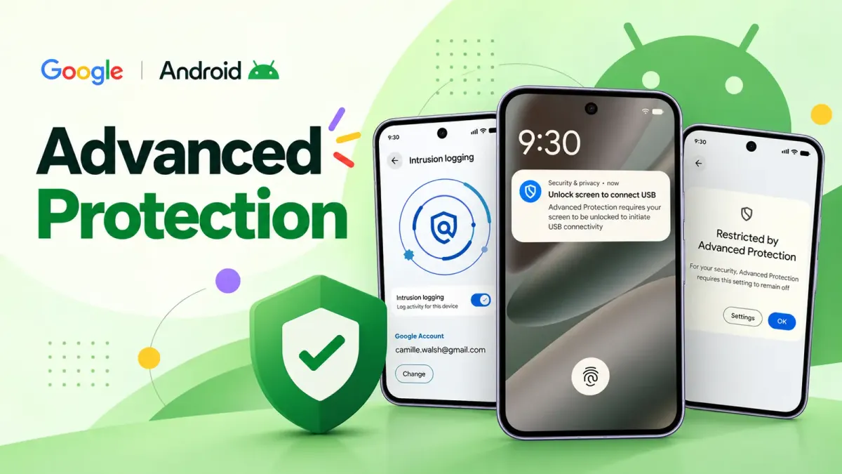 Google добавя 6 нови функции за разширена защита в Android 17 срещу сложни атаки