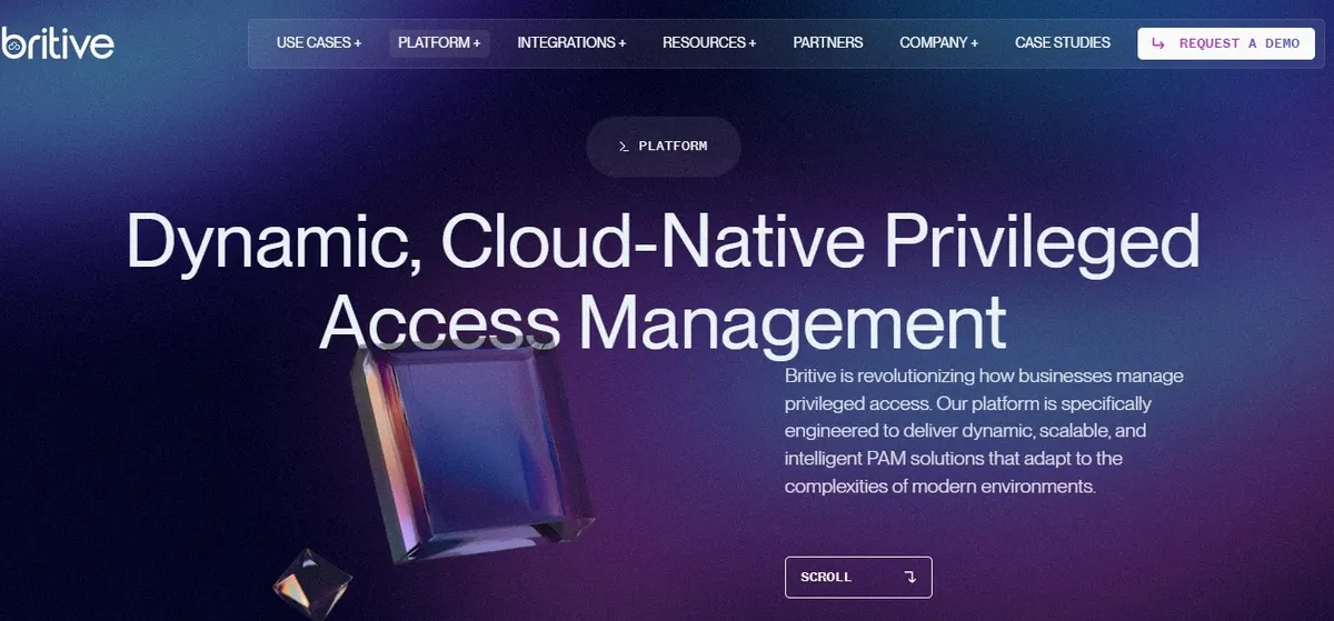 Britive — Best Born-Cloud JIT