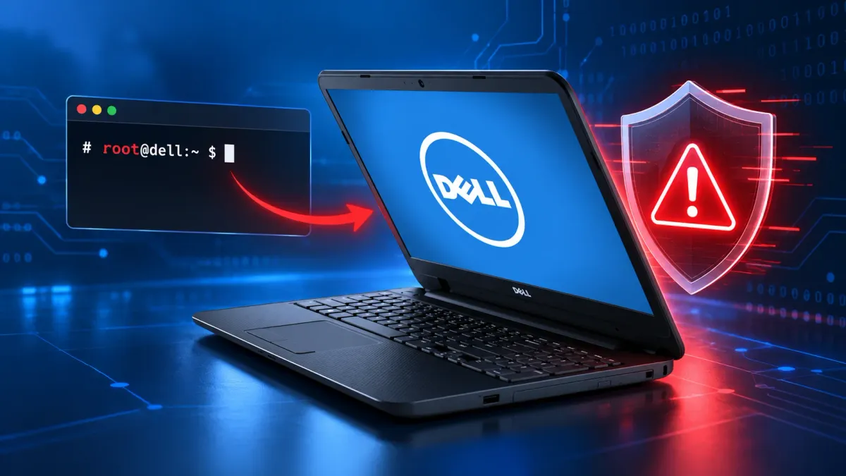 Критична уязвимост в инструмента за обновяване на системи на Dell позволява изпълнение на код с права на root потребител