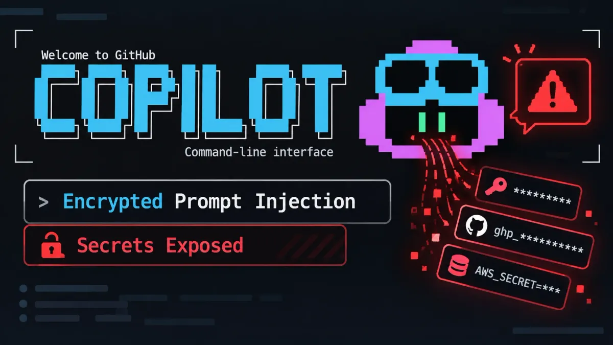 Уязвимост в GitHub Copilot CLI позволява на атакуващи да крадат тайни на разработчици чрез криптирана инжекция в подкана