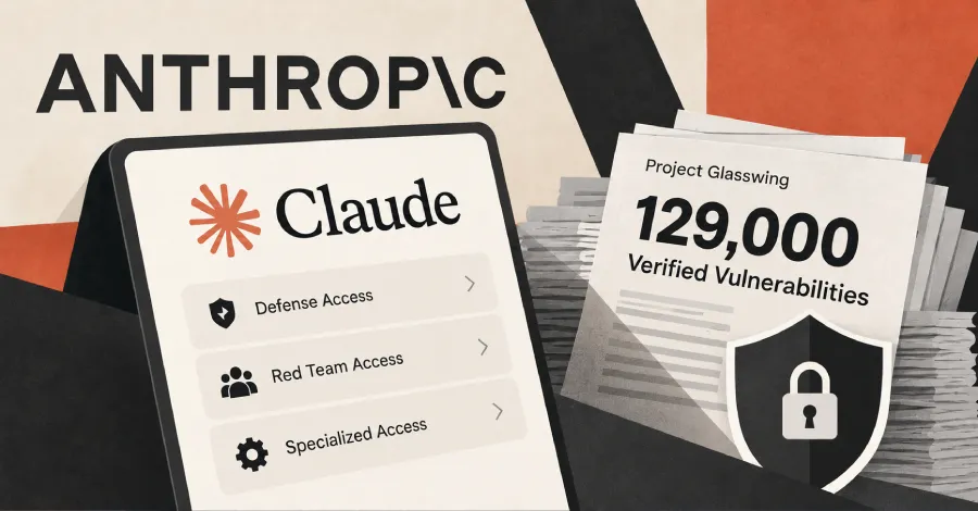 Anthropic разширява достъпа до Claude за проверени киберекипи, докато Glasswing открива 129 000 уязвимости
