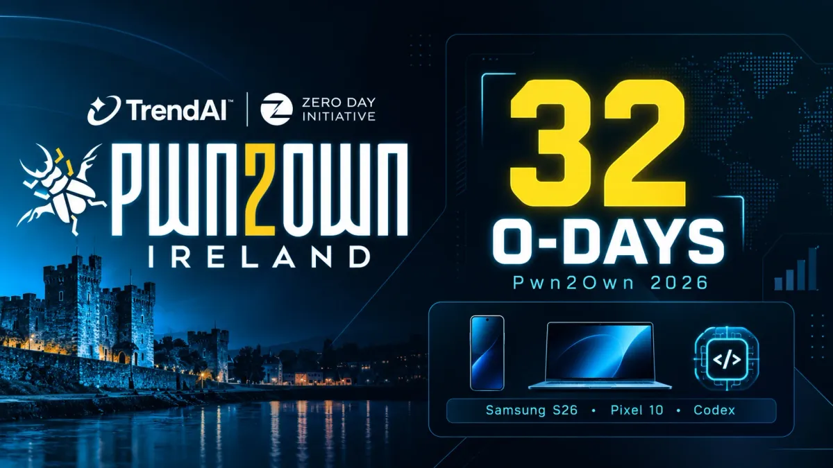 32 уникални zero-day уязвимости бяха експлоатирани в Samsung S26, Pixel 10, OpenAI Codex и други устройства по време на Pwn2Own 2026