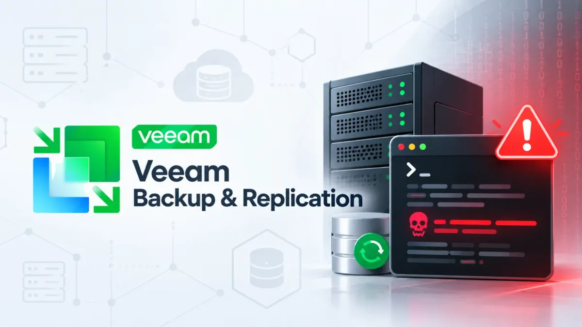 Уязвимост във Veeam Backup and Replication позволява на атакуващите да изпълняват зловреден скрипт