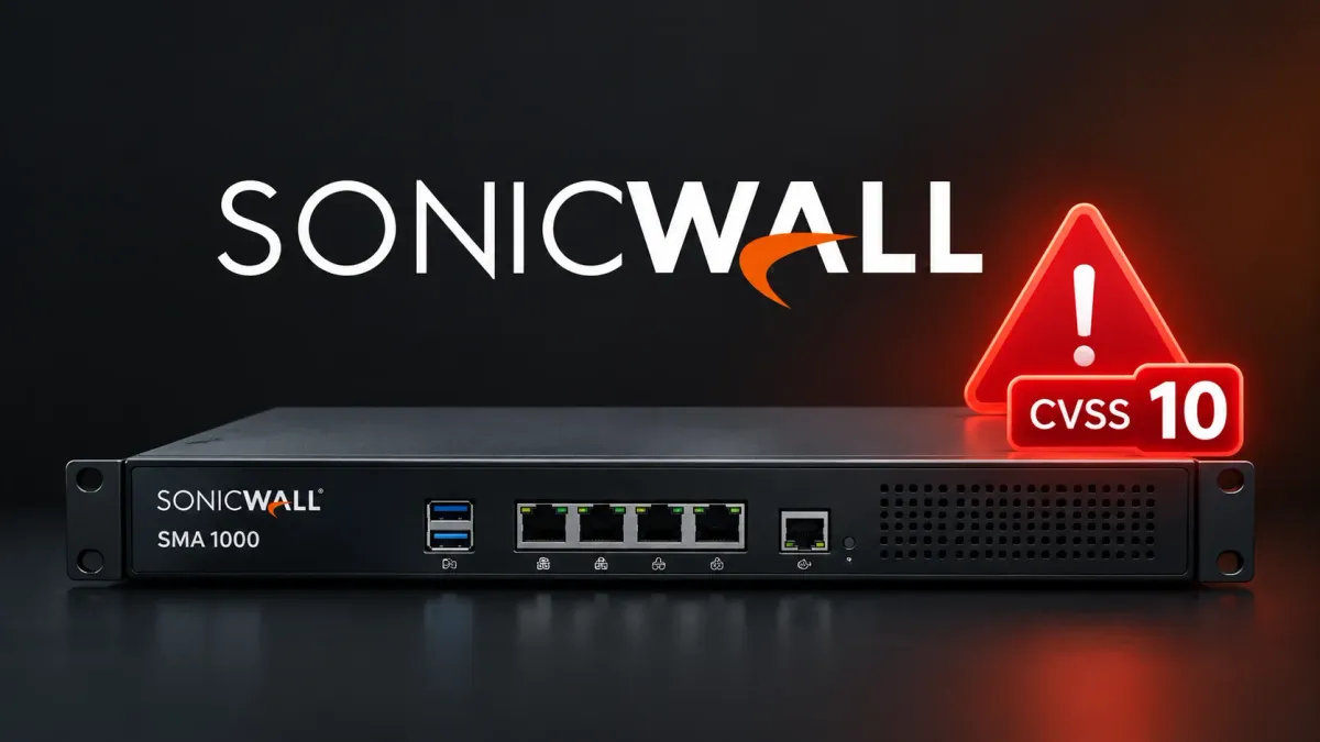 SonicWall отстранява 4 уязвимости в SMA1000, включително критична Pre-Auth SSRF с оценка CVSS 10