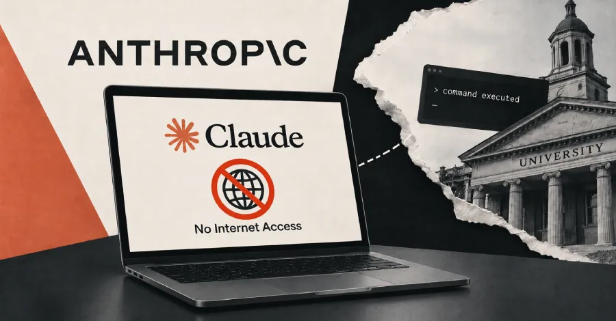 Anthropic прекратява прекия достъп до интернет за вътрешни тестове на изкуствен интелект, след като Claude използва уязвимости от тип инжекция