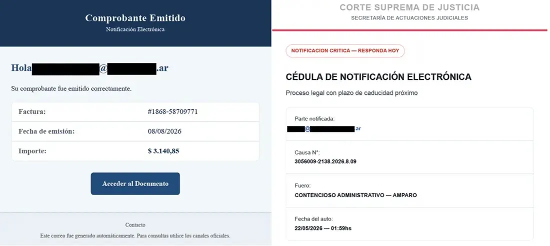 Фишинг PDF файлове (Източник - Fortinet)