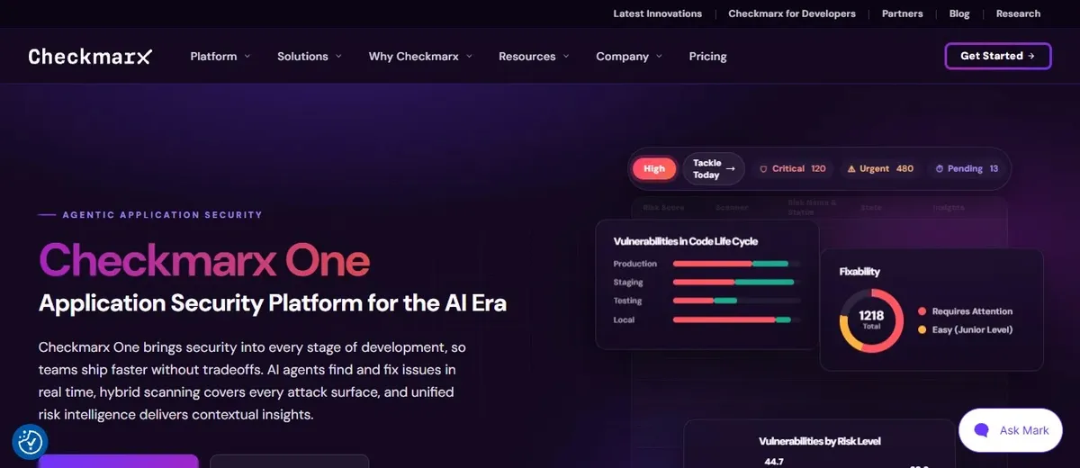 Checkmarx — Най-добър мобилен SAST в обща опашка