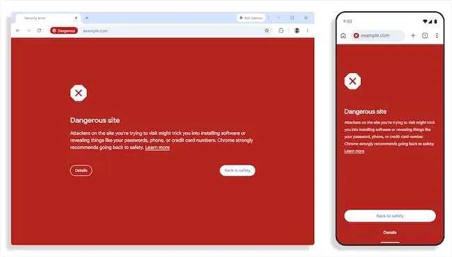 Chrome Enhanced Protection