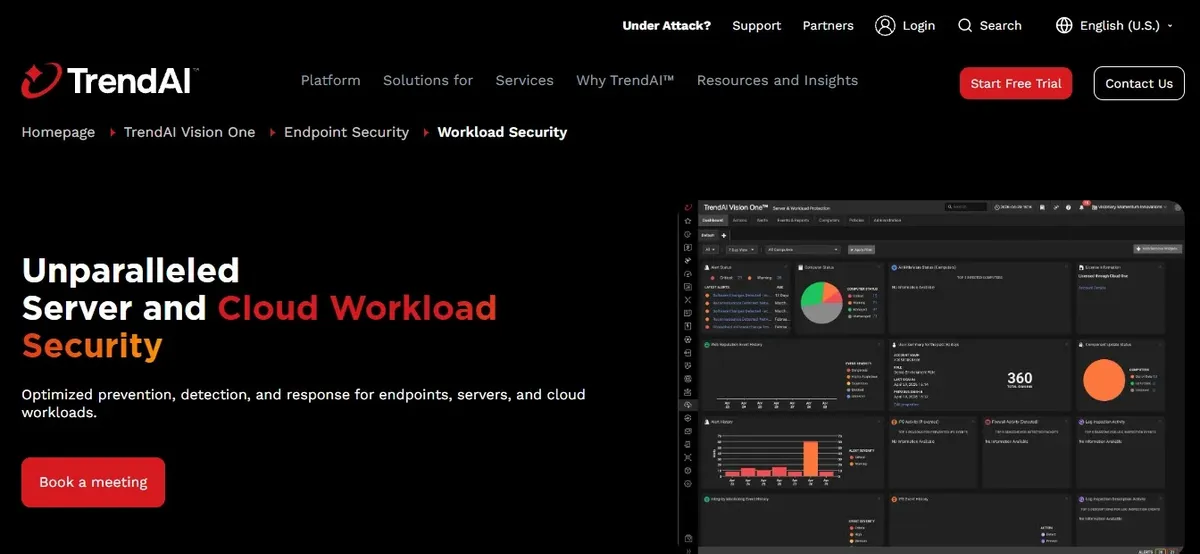 Trend Micro — Най-добрият FIM за сигурност на работни натоварвания