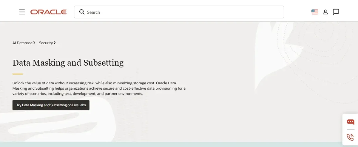 Oracle (Data Masking & Subsetting) — Най-доброто нативно решение за Oracle