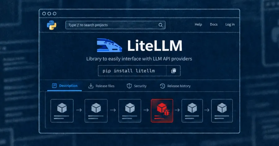 LiteLLM подозира изтичане на токен за GitHub в логовете на AI шлюза зад публикуването на злонамерен пакет
