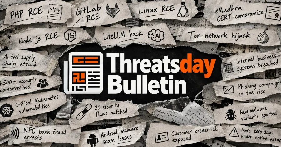 ThreatsDay: Изтичане на тайни за изкуствен интелект, кражба на изходен код от PingCAP, дефект в Signal, заобикаляне на автентикацията в Laravel и още 21 новини