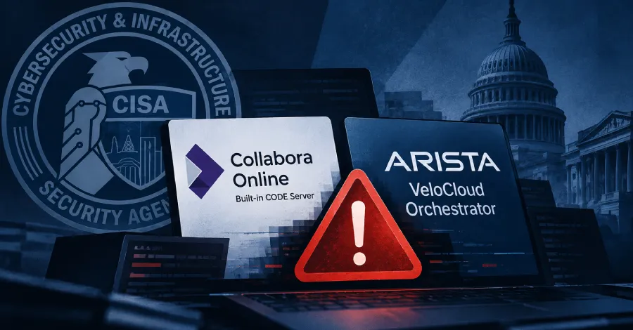 CISA предупреждава за две критични уязвимости в Collabora Online и Arista VeloCloud, които се експлоатират активно
